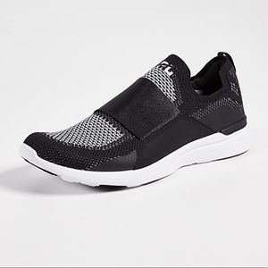 APL Women’s TechLoom Bliss Knit Sneakers in B&W